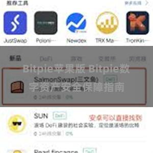 Bitpie苹果版 Bitpie数字资产安全保障指南