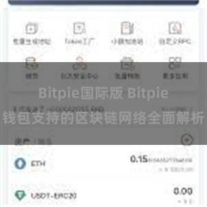 Bitpie国际版 Bitpie钱包支持的区块链网络全面解析