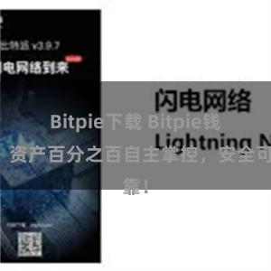 Bitpie下载 Bitpie钱包：资产百分之百自主掌控，安全可靠！