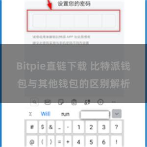 Bitpie直链下载 比特派钱包与其他钱包的区别解析