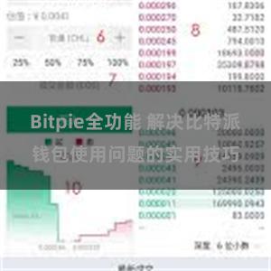 Bitpie全功能 解决比特派钱包使用问题的实用技巧