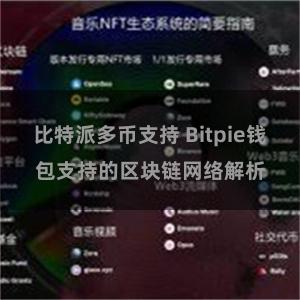 比特派多币支持 Bitpie钱包支持的区块链网络解析