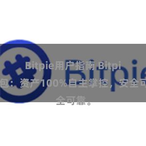 Bitpie用户指南 Bitpie钱包：资产100%自主掌控，安全可靠。