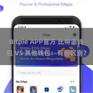 Bitpie APP官方 比特派钱包 VS 其他钱包：有何区别？