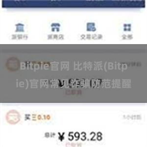 Bitpie官网 比特派(Bitpie)官网常见诈骗防范提醒