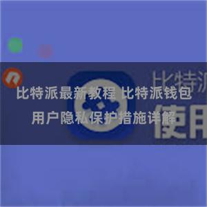 比特派最新教程 比特派钱包用户隐私保护措施详解