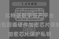 比特派数字资产平台  该钱包因循硬件加密芯片保护私钥