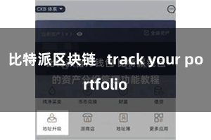 比特派区块链   track your portfolio